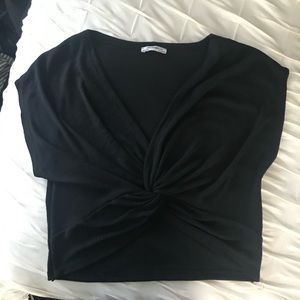 Zara Twist Front Crop Top